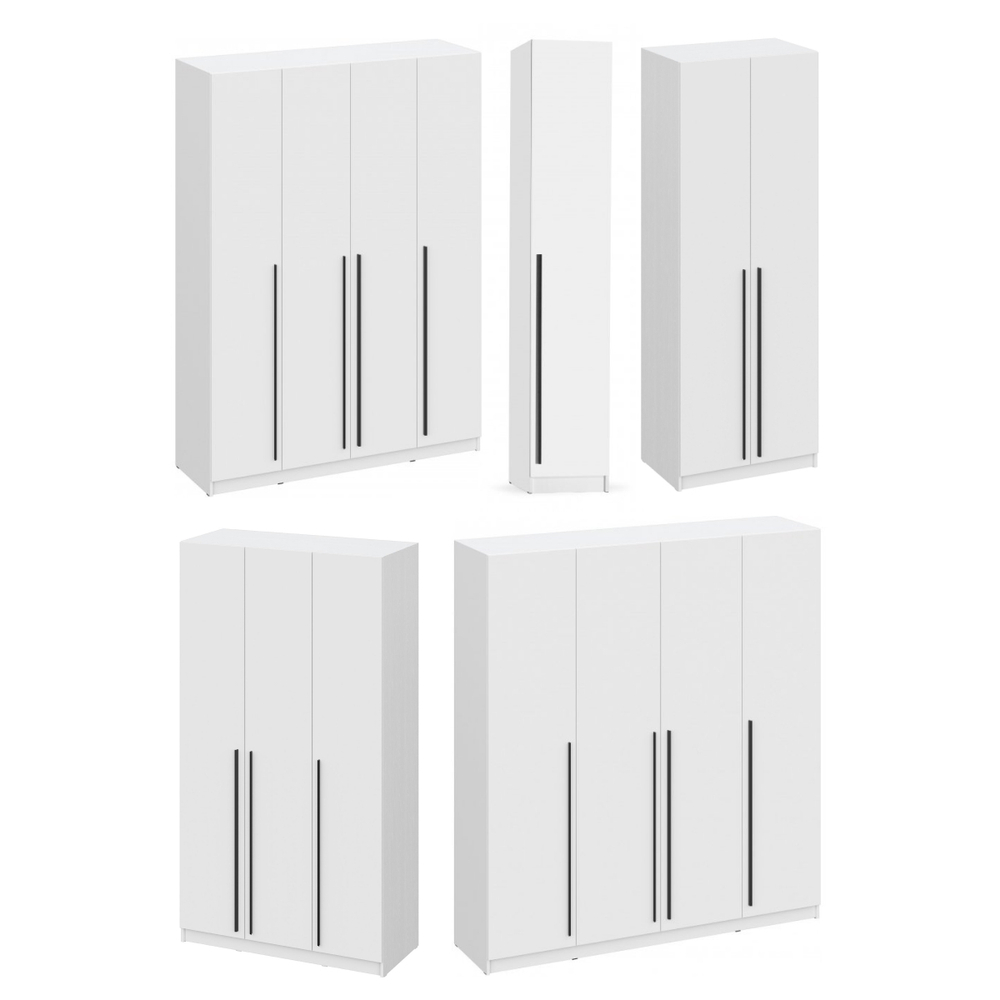 Шкаф Woodville Бирма ШК-1200 белое дерево, белое дерево