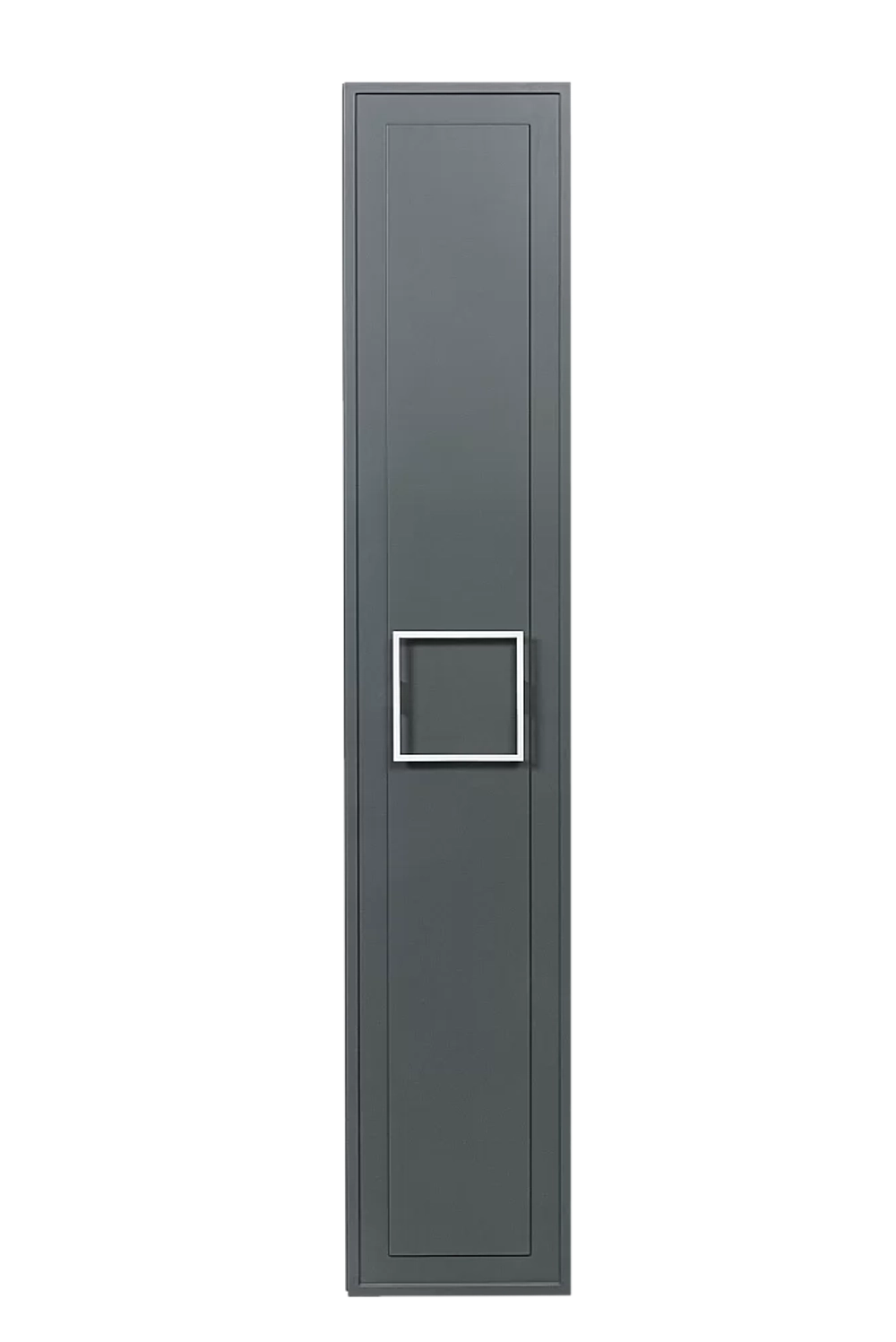 Пенал LA FENICE Cubo Grigio 30 серый/ручка белая