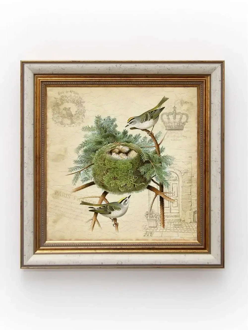 Картина на стену интерьерная на холсте 25х25см