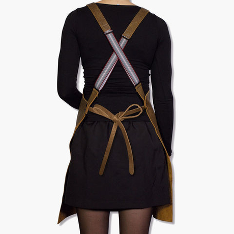 Фартук DutchDeluxes Suspender Style Vintage Brown коричневый
