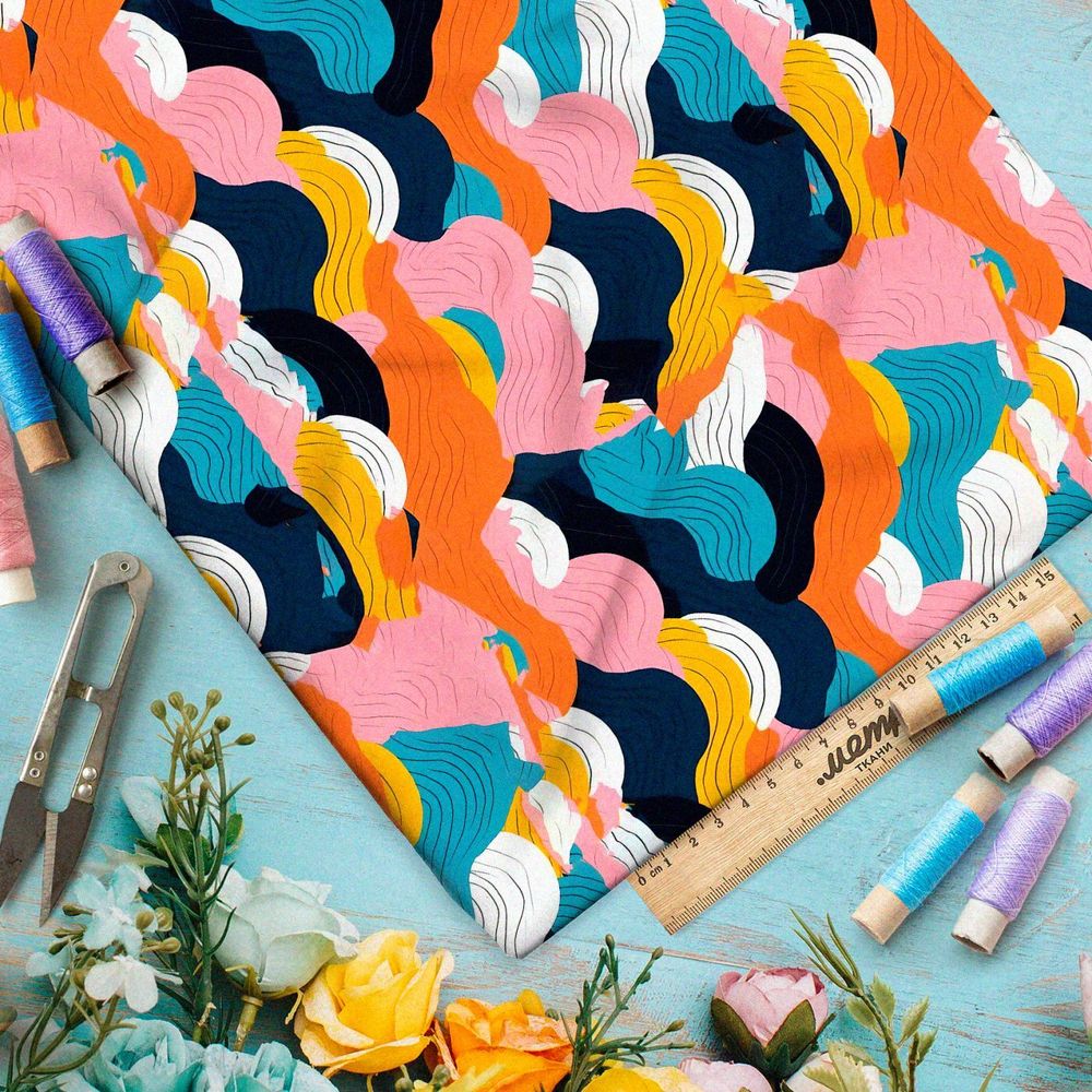 Ткань Ниагара Софт тайные записки