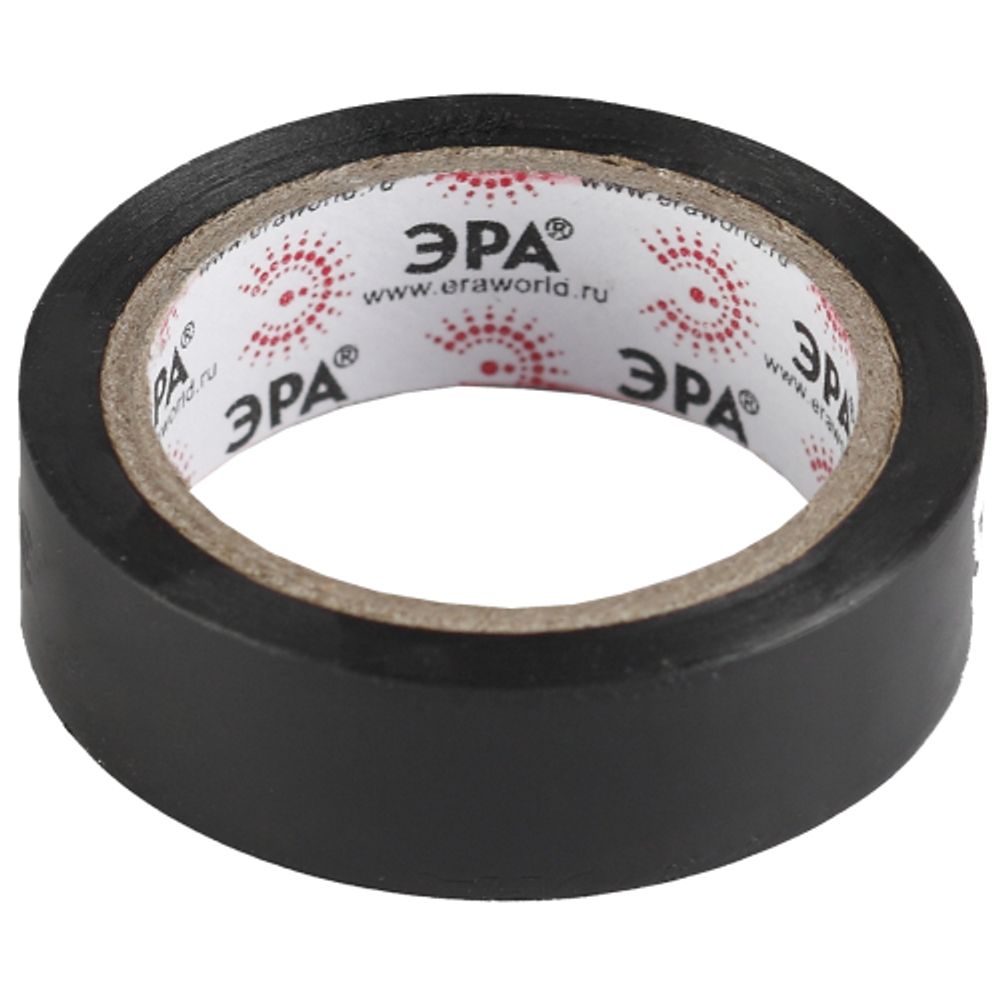 Изолента ЭРА ET155BLACK ПВХ 15мм х 5м черная | Изолента
