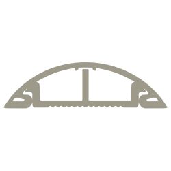 Кабель-канал ЭРА KK-35-10-FGС напольный серый бетон RAL 7023 35х10мм 88м | Кабель-канал напольный