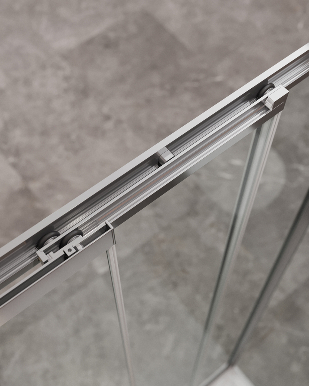 Душевой уголок Cezares MOLVENO-AF-31-100-C-CR-IV, 100х100х195, профиль хром, стекло прозрачное