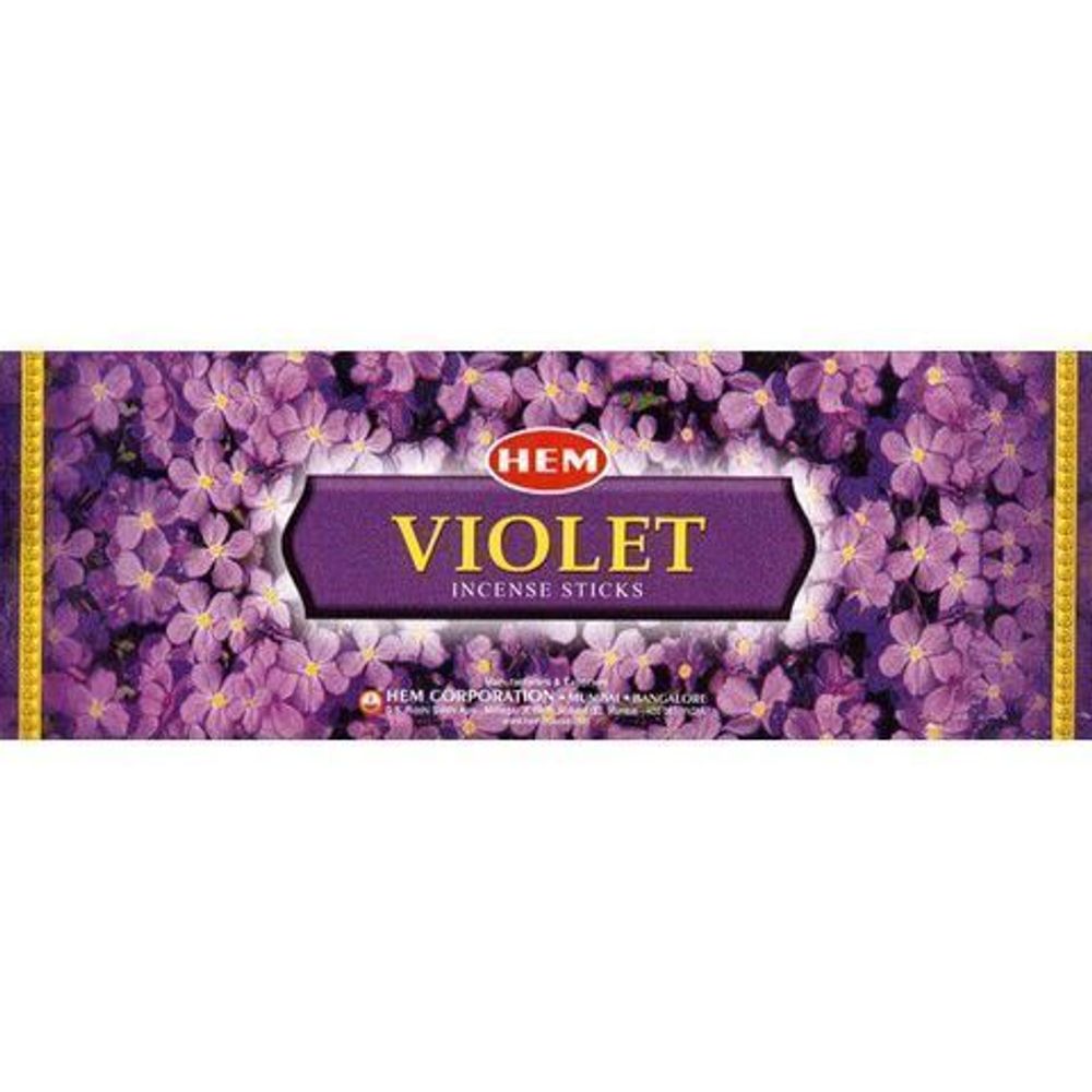 HEM Violet шестигранник Благовоние Фиалка