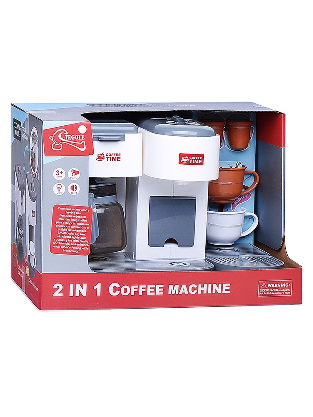 Игрушечная бытовая техника Кофемашина 2в1 (F2312)