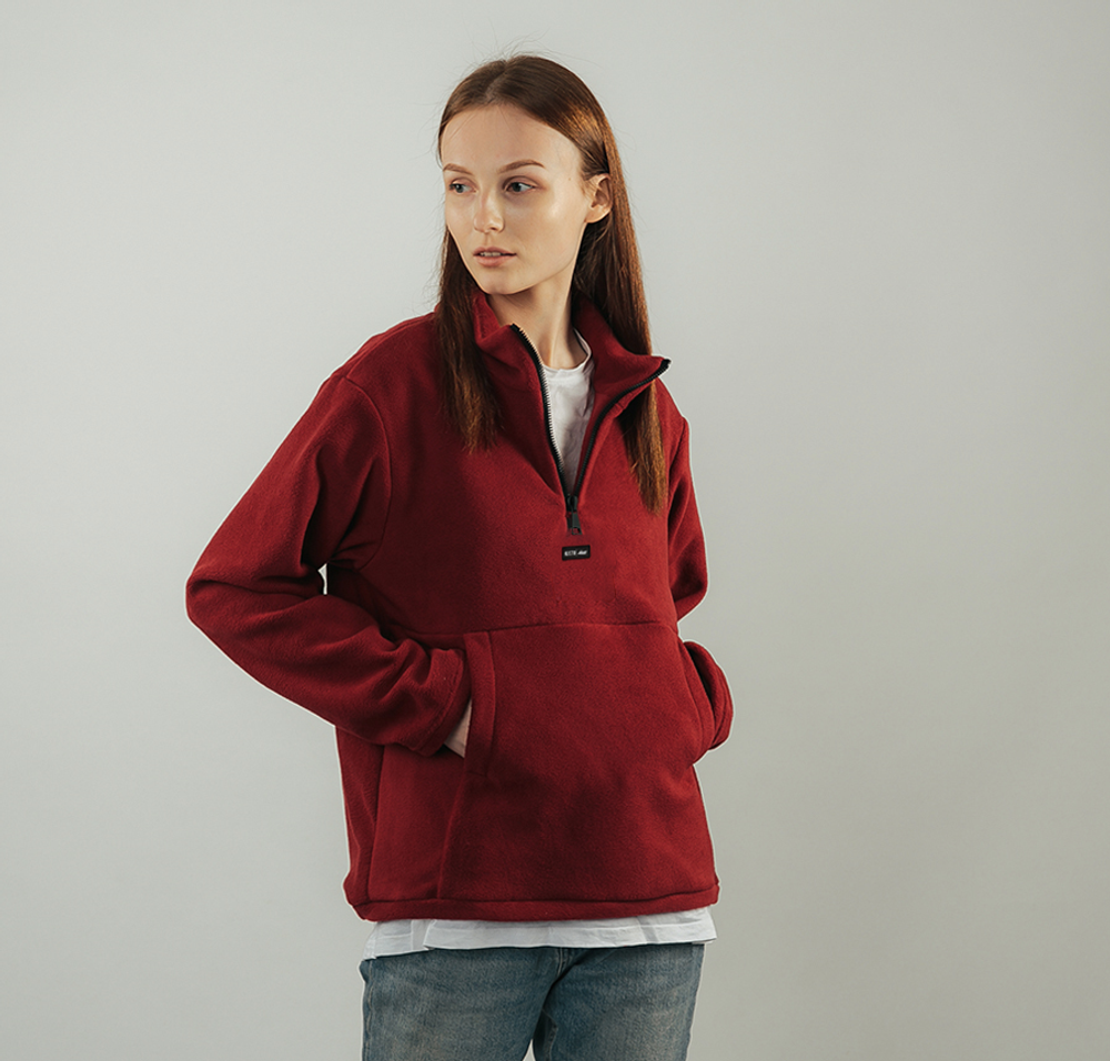 Fleece Bordo Label