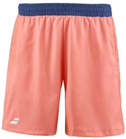 Теннисные шорты Babolat Play Short Men - fluo strike/estate blue