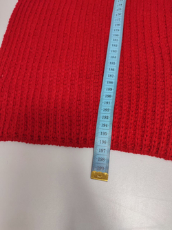 Шарф красный