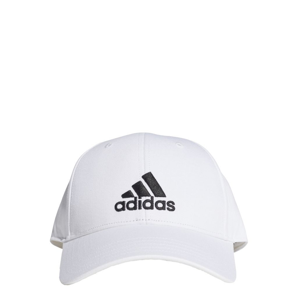 Теннисная кепка Adidas Baseball Cap Cotton - white/white/black
