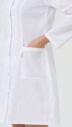 Халат медицинский Мини на кнопках
