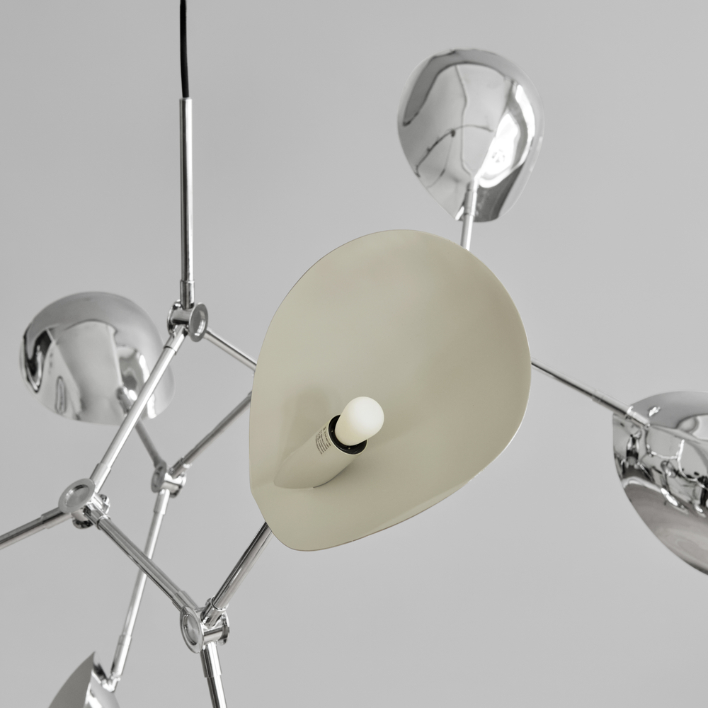 Люстра 101 Copenhagen Stingray Chandelier, Chrome (5 m), хром