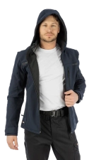 Куртка софтшелл Brodeks KS207, синий (XL)