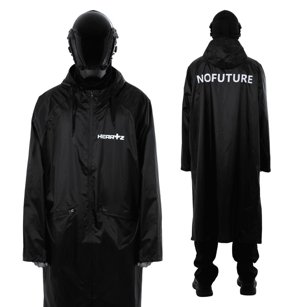 Дождевик Heartz No Future Classic Black черный