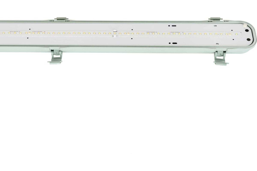 Cветильник LED ДСП Айсберг VS1401 линейный 40W-5000Lm 4000К Прозрачный IP65 с БАП 1ч vs1401-40-tr-4k-li1h