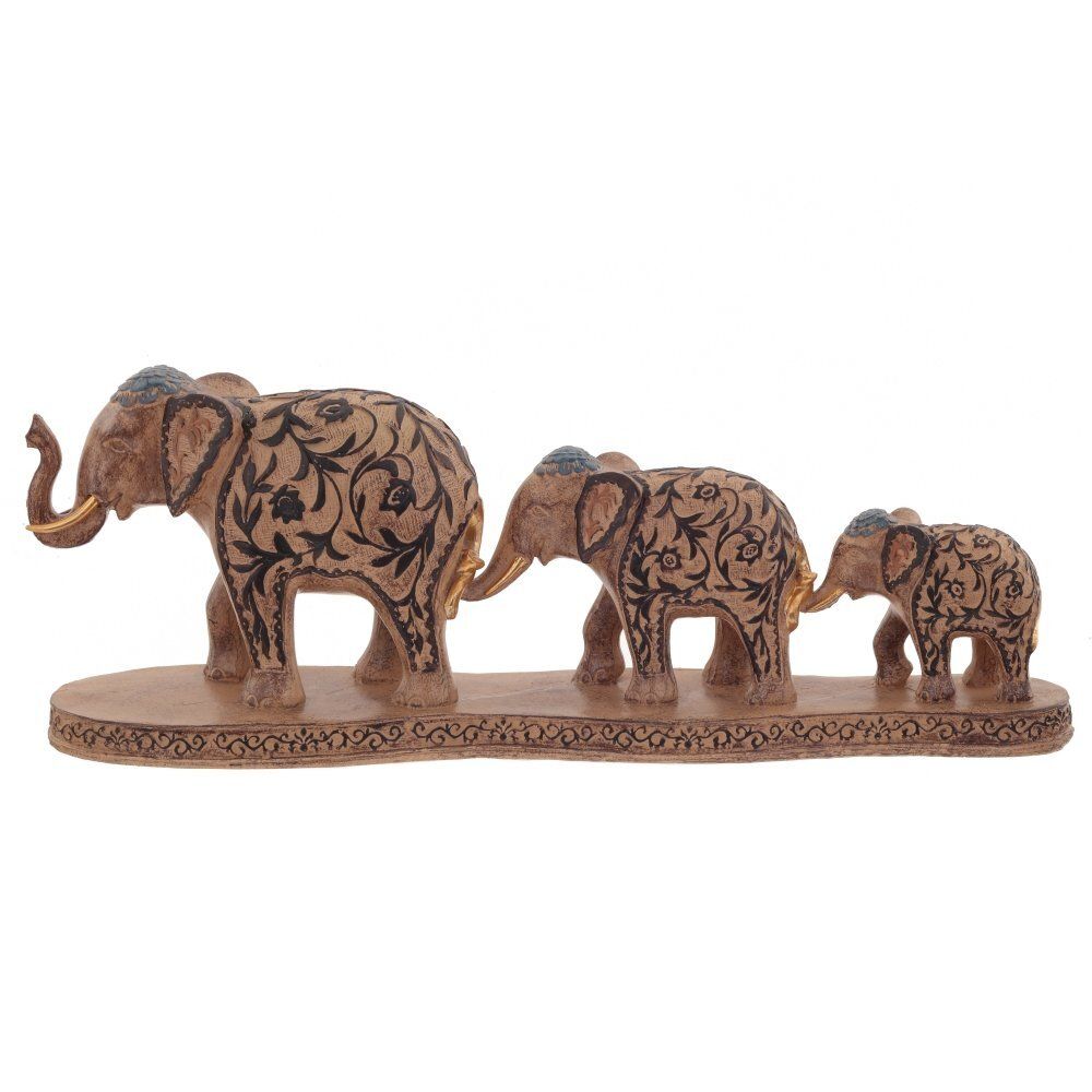 GAEM Фигурка декоративная "Слоны", L45 W9,5 H16,5 см