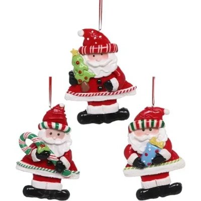 Подвеска Сandy «Дед Мороз» 12,7 см, в ассортименте