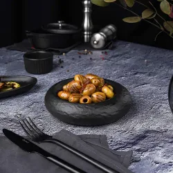 Блюдо круглое d 15 см h4 см Black Raw Stellar P.L. Proff Cuisine [4]