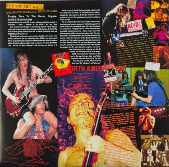 AC/DC – Fly On The Wall (Coloured Gold) LP