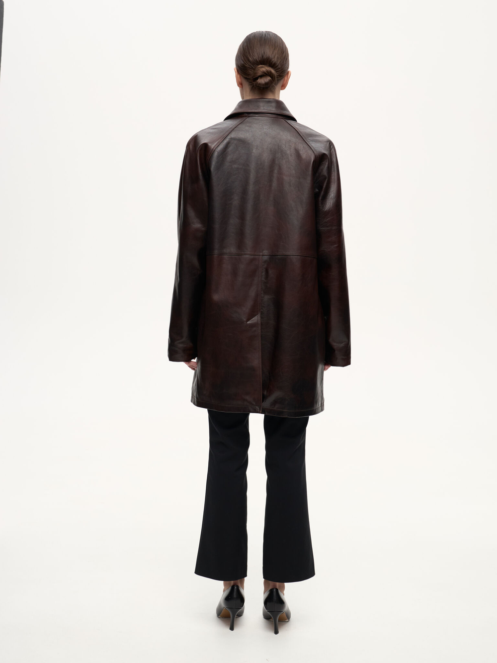 Кожаное пальто Маргарет