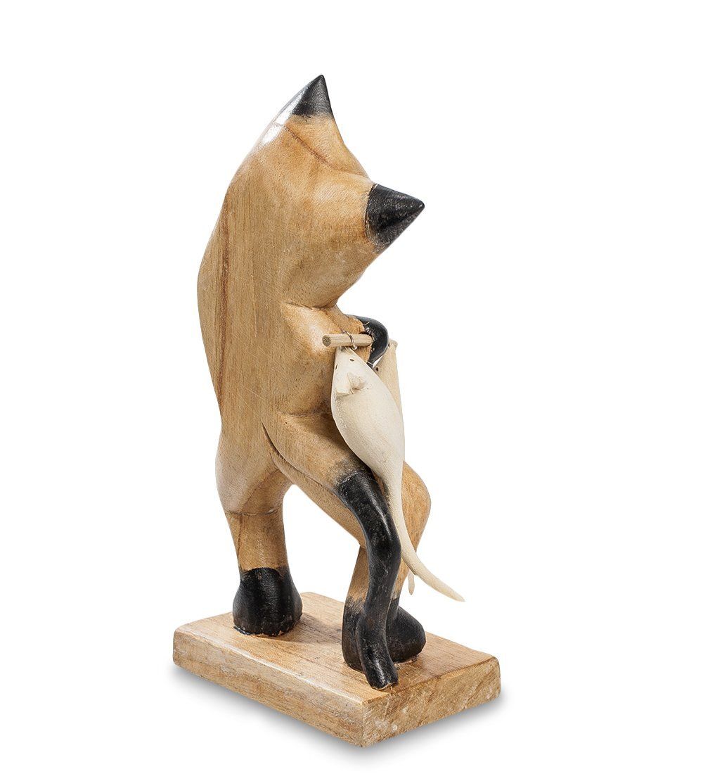 Decor and Gift 40-033 Статуэтка «Кот с уловом» суар 22 см