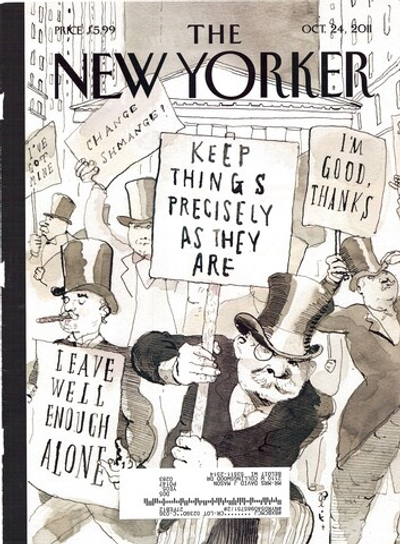 Журнал The New Yorker 24-10-2011, обложка