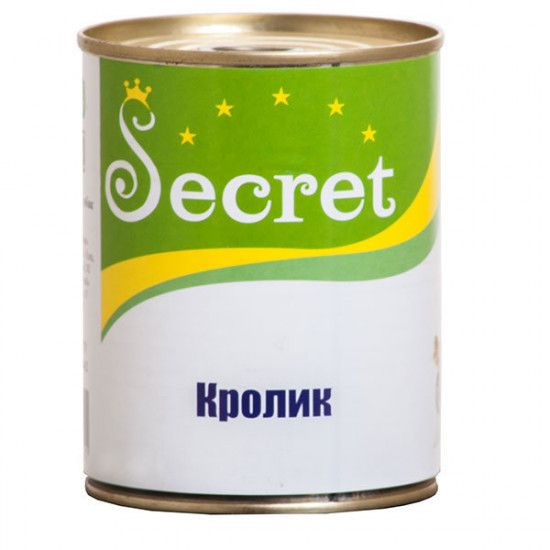 Секрет консервы для собак кролик