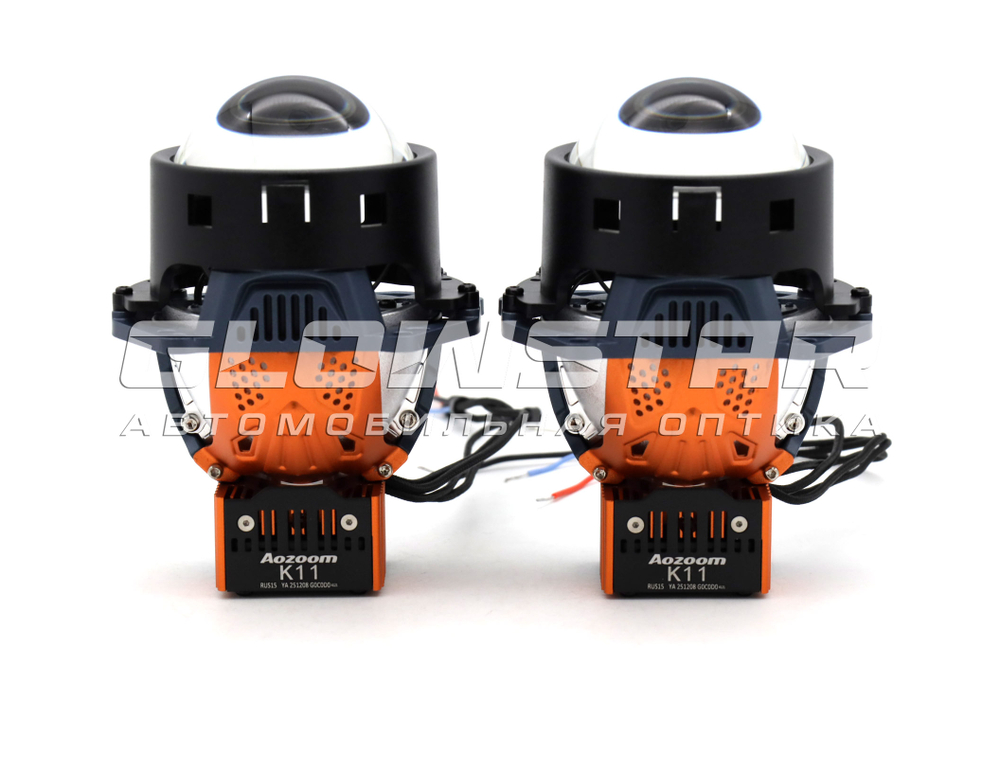 Билед модули Aozoom K11 2026 3.0 дюйма, 63W/70W, 12V, 5800K, крепление 3R (комплект, 2шт)