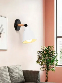 Бра настенный светильник Outframe, светильник настенный, цоколь Е27, белый