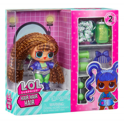 LOL SURPRISE - Кукла Барабанщик QT с волосами Hair Hair Series 2 584445 C