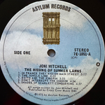 Joni Mitchell ‎– The Hissing Of Summer Lawns (США 1975г.) Т