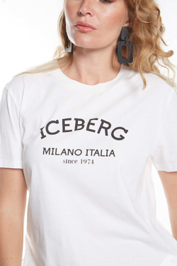 ФУТБОЛКА ПРЯМОГО КРОЯ ИЗ ХЛОПКОВОГО ТРИКОТАЖА