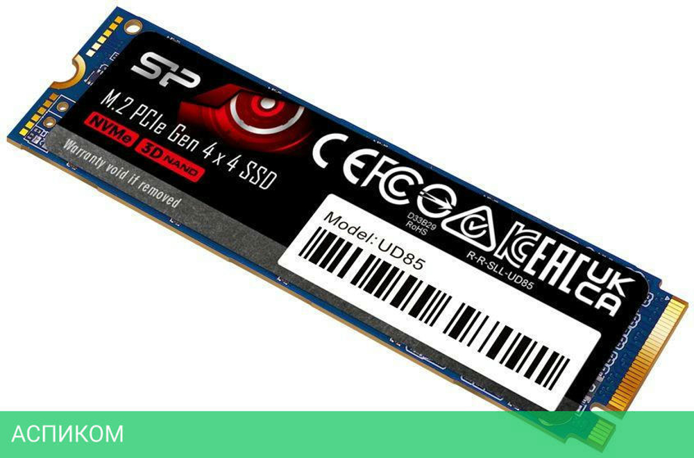 SSD диск Silicon-Power 1TB UD85 (SP01KGBP44UD8505)