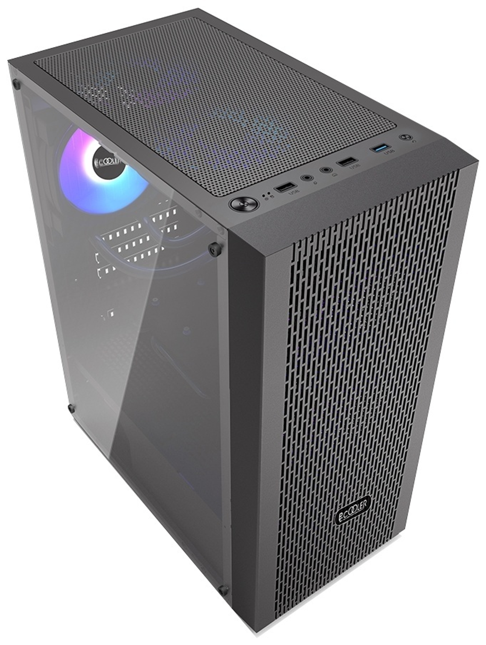 Корпус PCcooler MA100 MESH BK черный