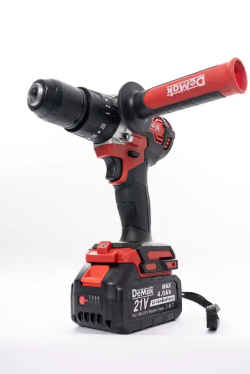 DeMak Шуруповерт, 21 В, 120 Нм, 2 АКБ
