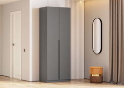 Шкаф распашной «ШК 5» Графит 80 см