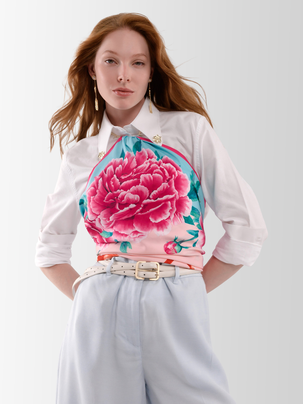 Платок «Фламинго»