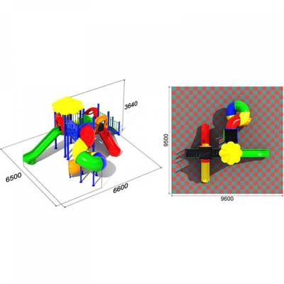 Детская игровая площадка «Узелок Дорог»