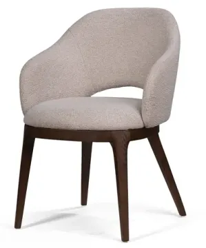 Стул Atrio массив ткань цвет белый