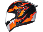 AGV K-1 ECE 2206 KRIPTON BLACK/ORANGE