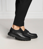 Кожаные броги jacob_derb BOSS BLACK - черный(50487180)