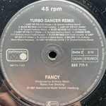 Fancy ‎– Latin Fire (Германия 1987г.) 12", 45 RPM