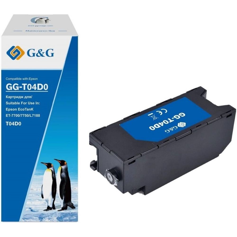 Бункер G&amp;G, аналог Epson C13T04D000 для EcoTank L7160/L7180