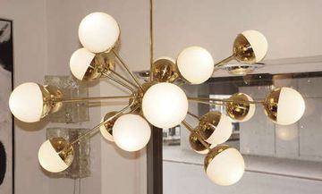 Fedele Papagni Amazing Whimsical Limited Edition Sputnik Chandelier 2013