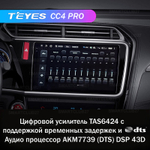 Teyes CC4 Pro 10,2" для Honda City, Grace 1 2014-2017