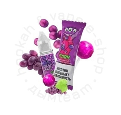 Жидкость Slurm (Слёрм) с ароматом "Lolli' Grape" (Кислый Виноградный Чупа Чупс), 10мл, 15мг