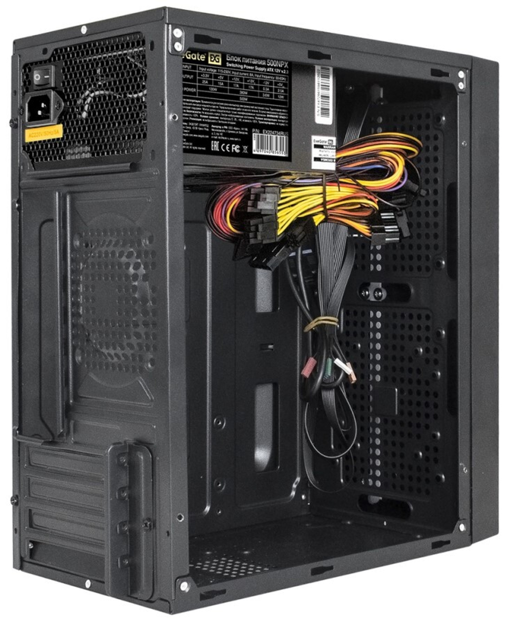 Корпус mATX Exegate mEVO-9301-NPX450