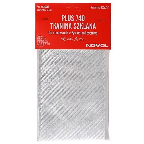 Стеклоткань 740 350*0,5 кв.м. (NOVOL)