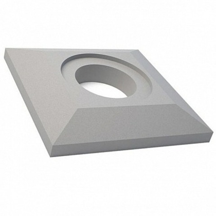 Опорная плита без люка УОП-6