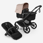 Коляска 2 в 1 Bugaboo Fox 5 Renew (Black/Heritage Black/Desert Taupe)